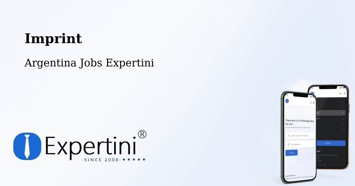 Imprint – Rosario - Argentina Jobs Expertini